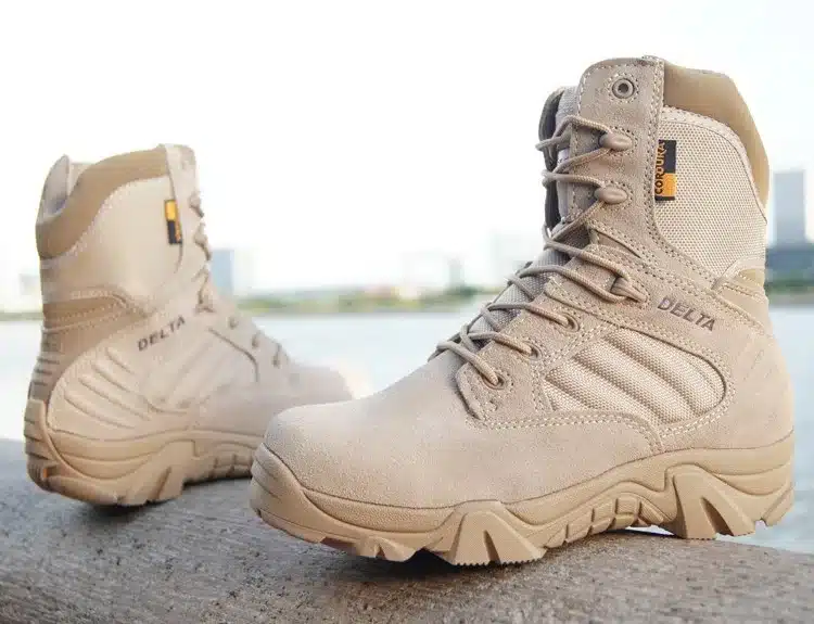 Winter/autumn Men Quality Brand Military Leather Boots Special Force Tactical Desert Combat Boats Outdoor Shoes Snow Boots 33