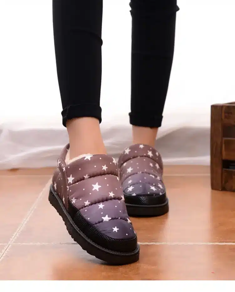 2017 women snow boots waterproof calzado mujer winter sapato feminino women's ankle boots warm outdoor shoes mixed colors 5