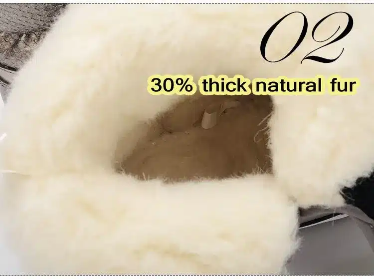 Winter Women Boots include mixed natural wool thermal boots lady shoes boys and girls waterproof snow boots shoes free shipping 14