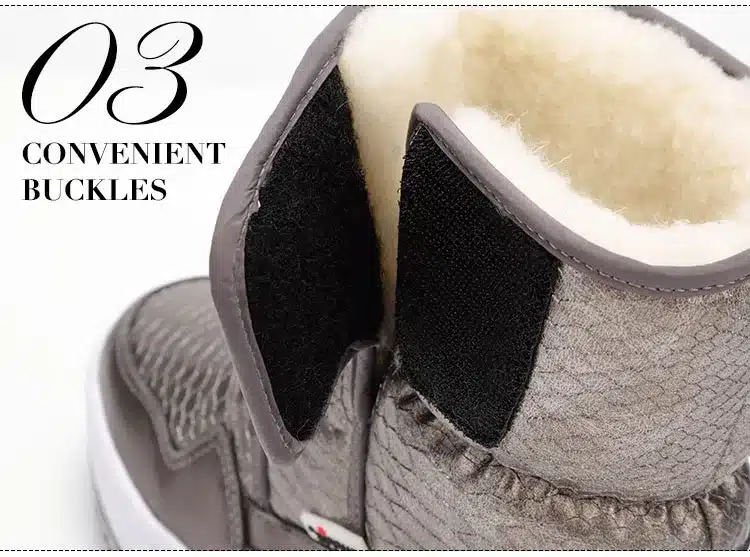 Winter Women Boots include mixed natural wool thermal boots lady shoes boys and girls waterproof snow boots shoes free shipping 15