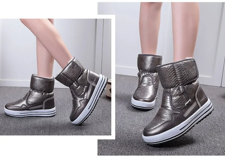 Winter Women Boots include mixed natural wool thermal boots lady shoes boys and girls waterproof snow boots shoes free shipping 24