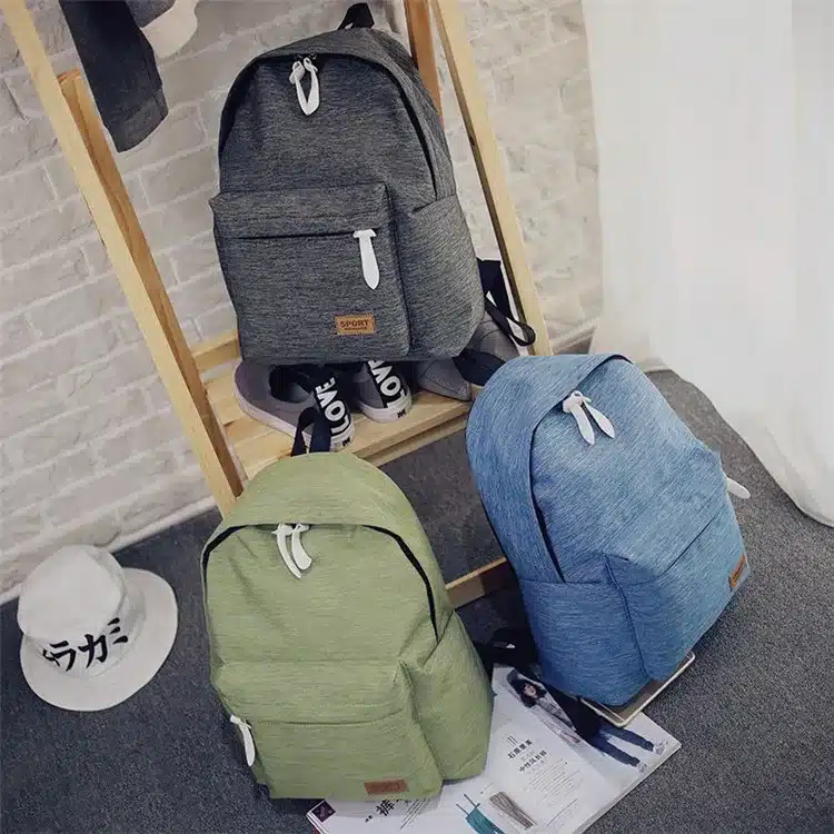 DIDA BEAR 2017 Women Canvas Backpacks Ladies Shoulder School Bag Rucksack For Girls Travel Fashion Bag Bolsas Mochilas Sac A Dos 10