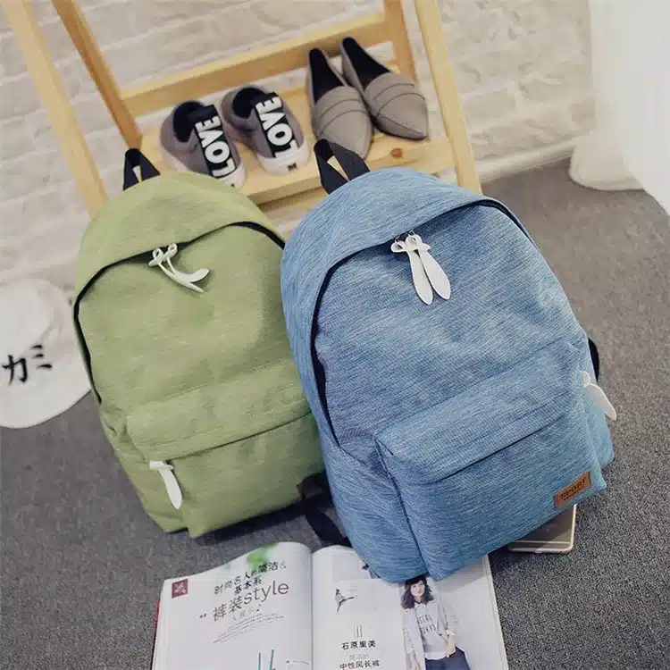 DIDA BEAR 2017 Women Canvas Backpacks Ladies Shoulder School Bag Rucksack For Girls Travel Fashion Bag Bolsas Mochilas Sac A Dos 11