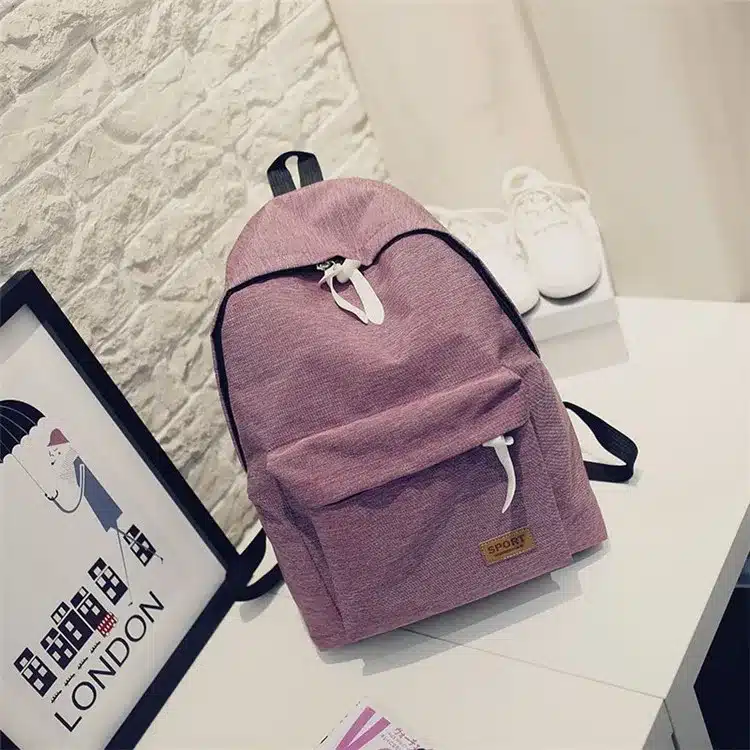 DIDA BEAR 2017 Women Canvas Backpacks Ladies Shoulder School Bag Rucksack For Girls Travel Fashion Bag Bolsas Mochilas Sac A Dos 20