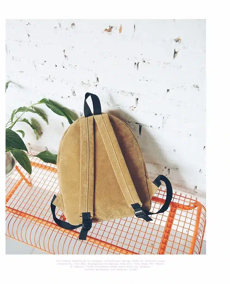 Women Backpack Preppy Suede Backpacks Girls School Bags Vintage Backpack Travel Bag Female Backpack Burgundy Gray Black Mochila 25