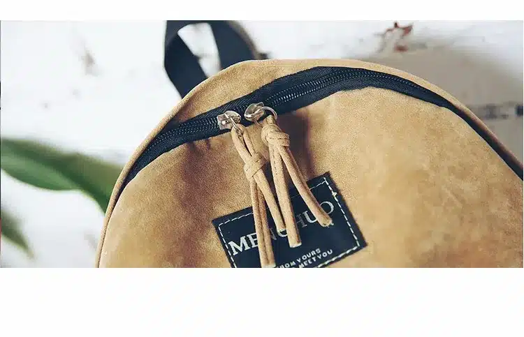 Women Backpack Preppy Suede Backpacks Girls School Bags Vintage Backpack Travel Bag Female Backpack Burgundy Gray Black Mochila 32