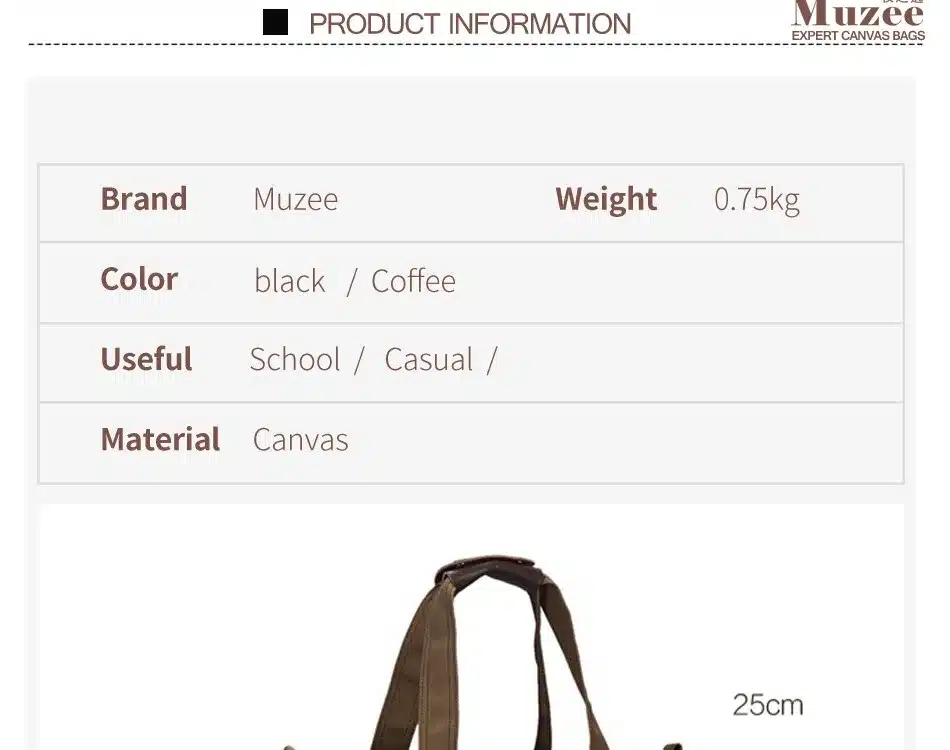 Muzee Travel Bag Large Capacity Men Hand Luggage Travel Duffle Bags Canvas Weekend Bags Multifunctional Travel Bags 14