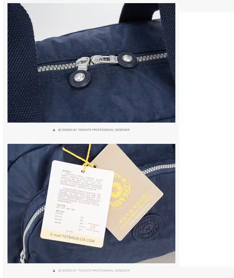 Men Waterproof Nylon Business Trip Short Travel Bags Women Organizer Duffel Tote Bag Ladies Solid Weekend Bag Luggage Package 21