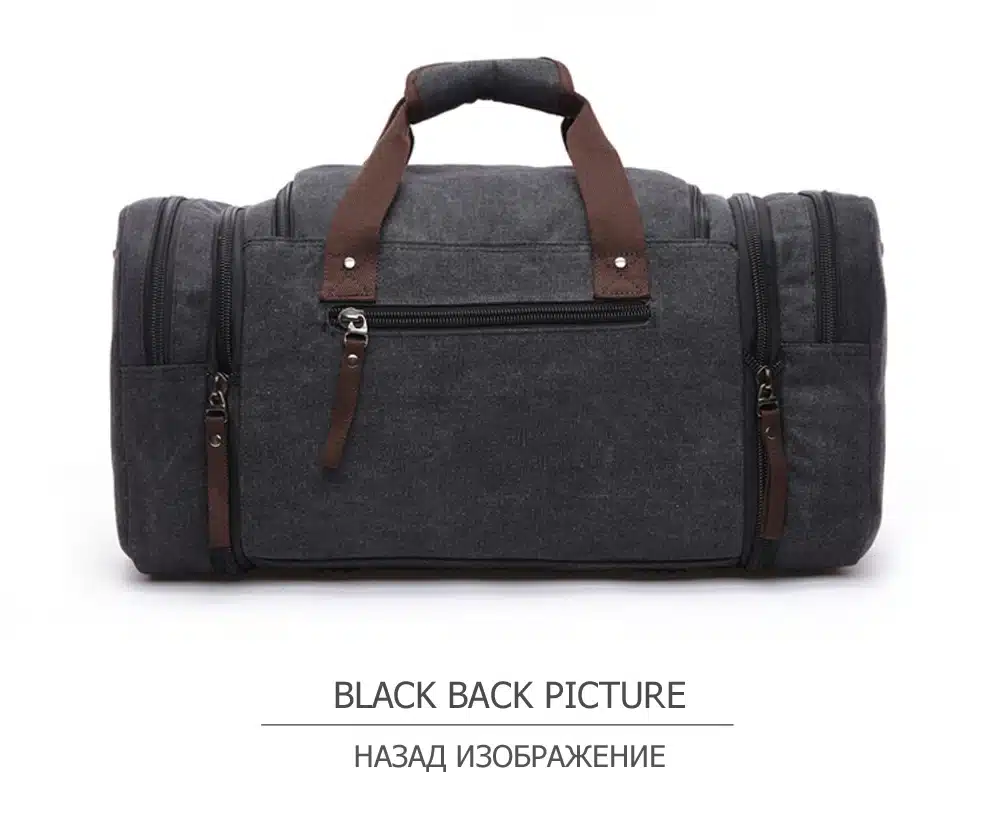 MARKROYAL Canvas Men Travel Bags Carry on Luggage Bags Men Duffel Bag Travel Tote Large Weekend Bag Overnight high Capacity 28