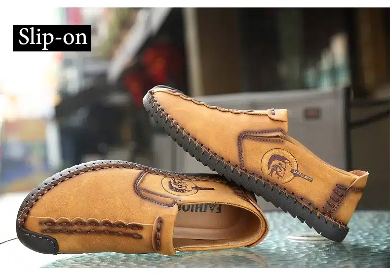 2017 New Comfortable Casual Shoes Loafers Men Shoes Quality Split Leather Shoes Men Flats Hot Sale Moccasins Shoes 20