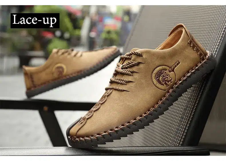 2017 New Comfortable Casual Shoes Loafers Men Shoes Quality Split Leather Shoes Men Flats Hot Sale Moccasins Shoes 21