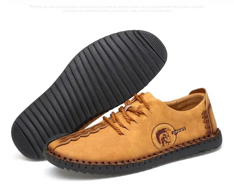 2017 New Comfortable Casual Shoes Loafers Men Shoes Quality Split Leather Shoes Men Flats Hot Sale Moccasins Shoes 28