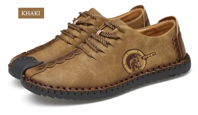 2017 New Comfortable Casual Shoes Loafers Men Shoes Quality Split Leather Shoes Men Flats Hot Sale Moccasins Shoes 31