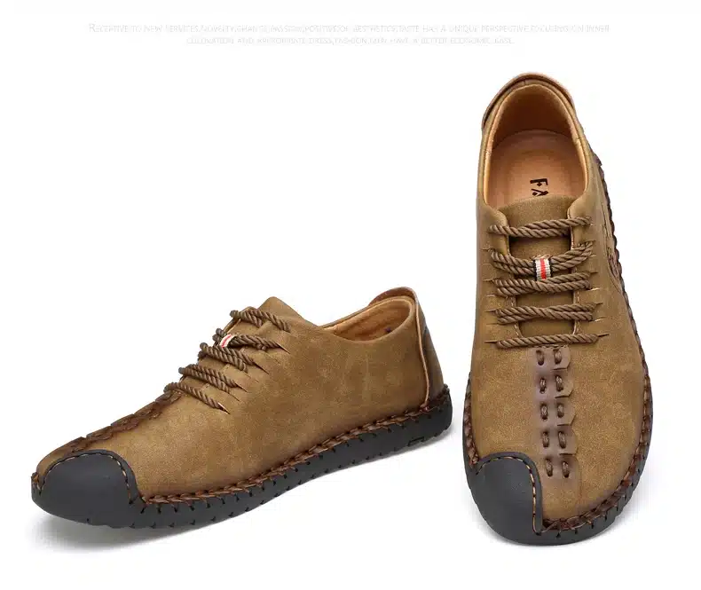 2017 New Comfortable Casual Shoes Loafers Men Shoes Quality Split Leather Shoes Men Flats Hot Sale Moccasins Shoes 32