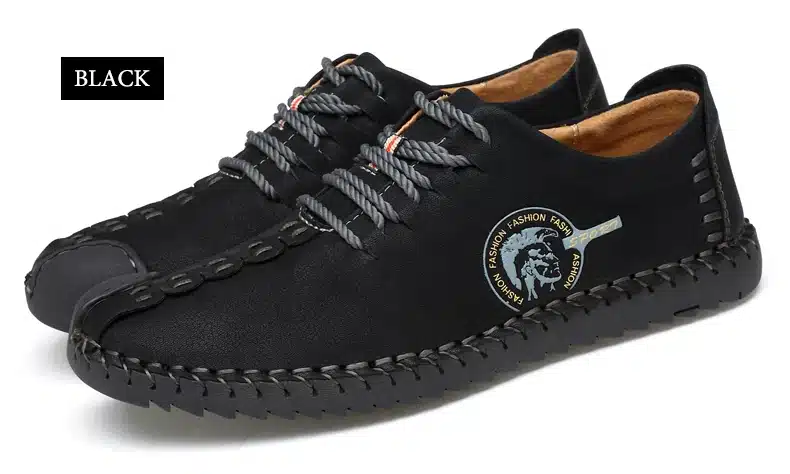 2017 New Comfortable Casual Shoes Loafers Men Shoes Quality Split Leather Shoes Men Flats Hot Sale Moccasins Shoes 35