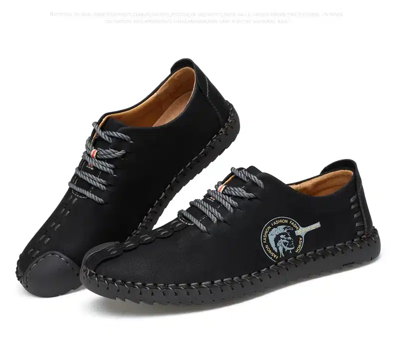 2017 New Comfortable Casual Shoes Loafers Men Shoes Quality Split Leather Shoes Men Flats Hot Sale Moccasins Shoes 37