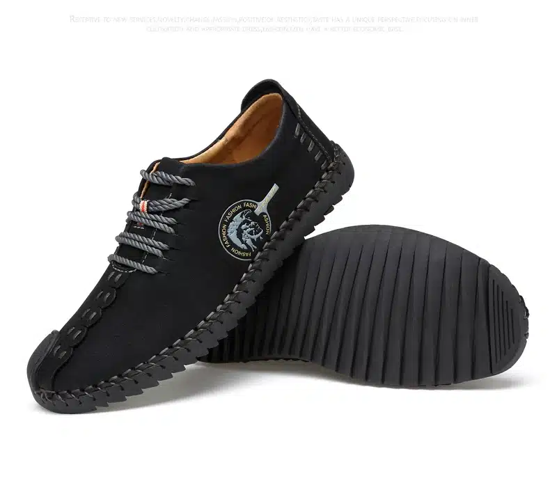 2017 New Comfortable Casual Shoes Loafers Men Shoes Quality Split Leather Shoes Men Flats Hot Sale Moccasins Shoes 38