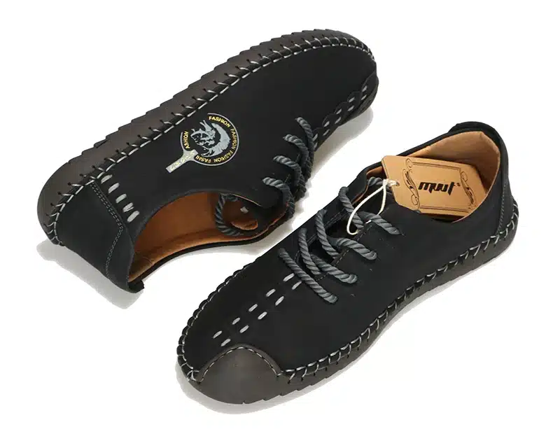 2017 New Comfortable Casual Shoes Loafers Men Shoes Quality Split Leather Shoes Men Flats Hot Sale Moccasins Shoes 39