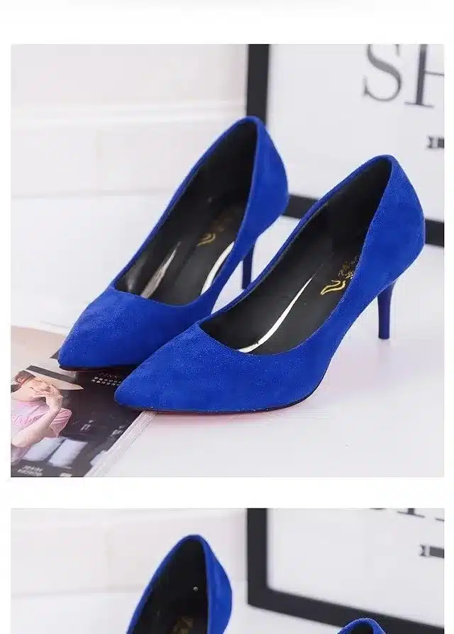 Shuangxi.jsd 2017 Summer Shoes Woman High Heels Brand Fashion Suede Fine With Variety Of High-heeled 5cm Women Shoes 34-42 10