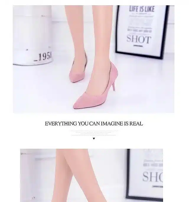 Shuangxi.jsd 2017 Summer Shoes Woman High Heels Brand Fashion Suede Fine With Variety Of High-heeled 5cm Women Shoes 34-42 27
