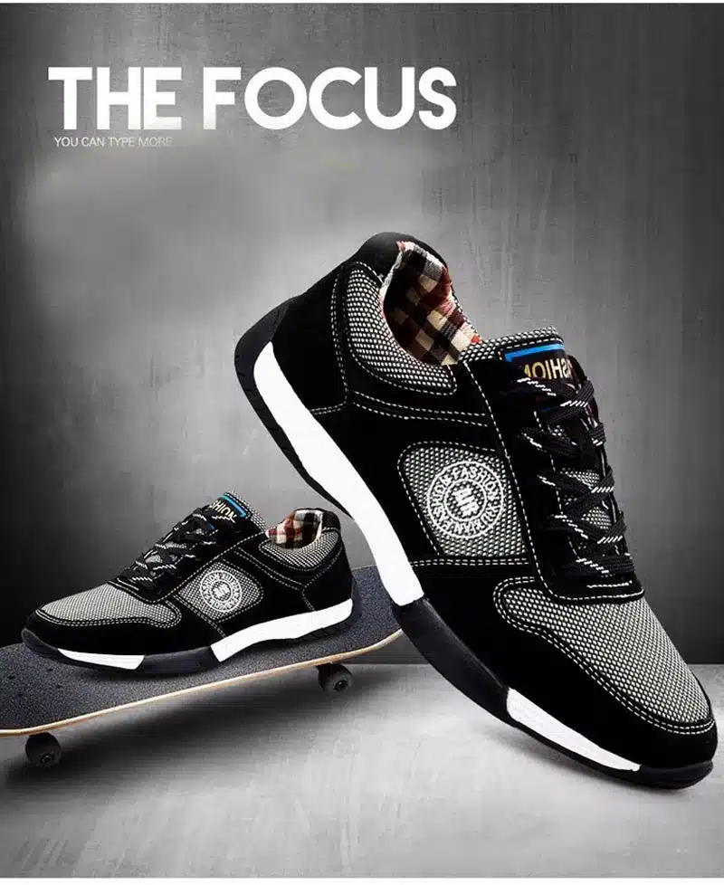 Genuine Leather with Mesh Men Casual Shoes, New Arrival Leather Men Shoes, High Quality Outdoor Shoes Men Zapatos Hombre 13