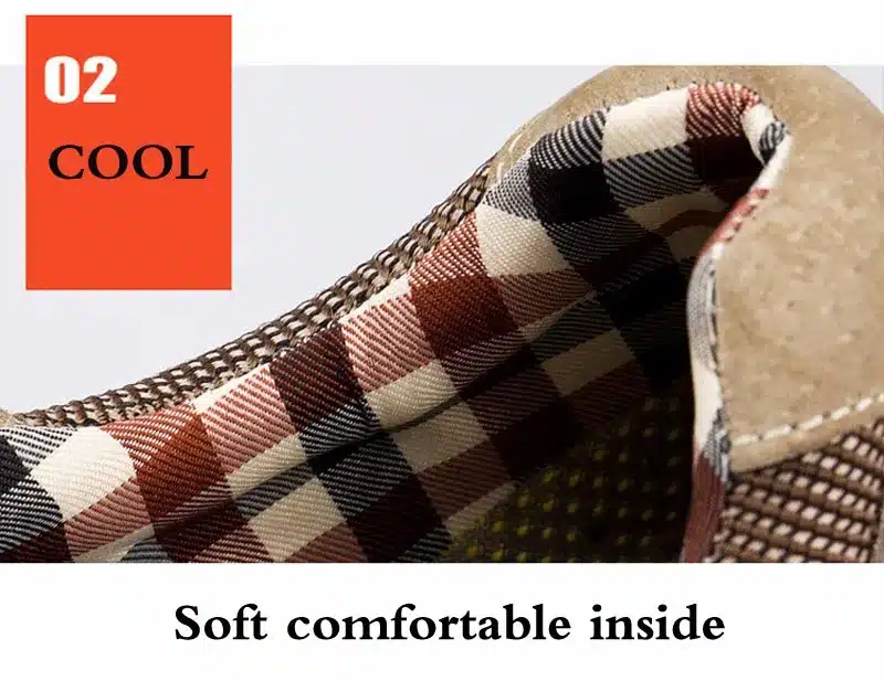Genuine Leather with Mesh Men Casual Shoes, New Arrival Leather Men Shoes, High Quality Outdoor Shoes Men Zapatos Hombre 21