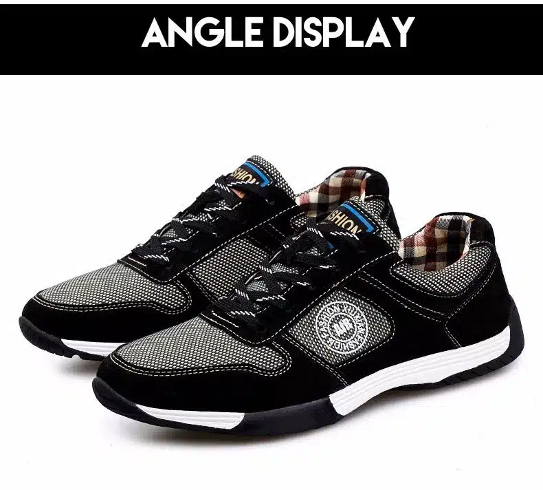 Genuine Leather with Mesh Men Casual Shoes, New Arrival Leather Men Shoes, High Quality Outdoor Shoes Men Zapatos Hombre 29