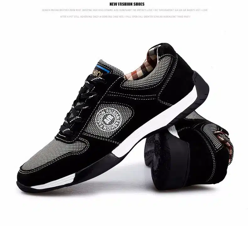 Genuine Leather with Mesh Men Casual Shoes, New Arrival Leather Men Shoes, High Quality Outdoor Shoes Men Zapatos Hombre 30