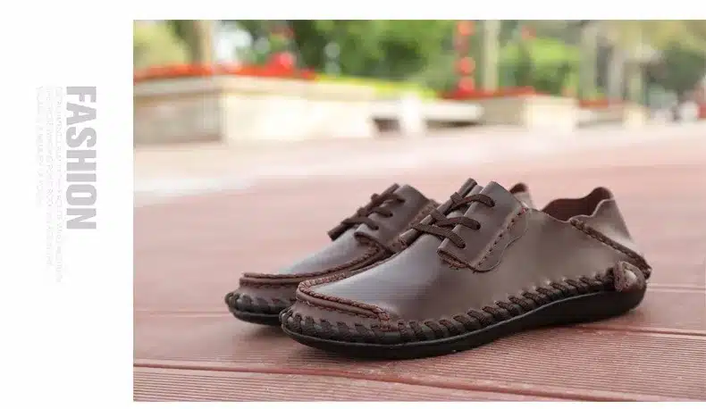 Men Leather Shoes Casual 2017 Autumn Fashion Shoes For Men Designer Shoes Casual Breathable Big Size Mens Shoes Comfort Loafers 13