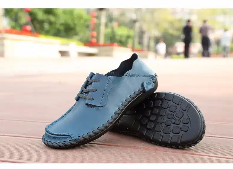 Men Leather Shoes Casual 2017 Autumn Fashion Shoes For Men Designer Shoes Casual Breathable Big Size Mens Shoes Comfort Loafers 14