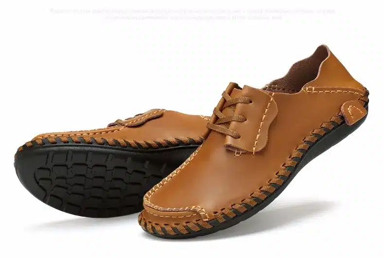 Men Leather Shoes Casual 2017 Autumn Fashion Shoes For Men Designer Shoes Casual Breathable Big Size Mens Shoes Comfort Loafers 16