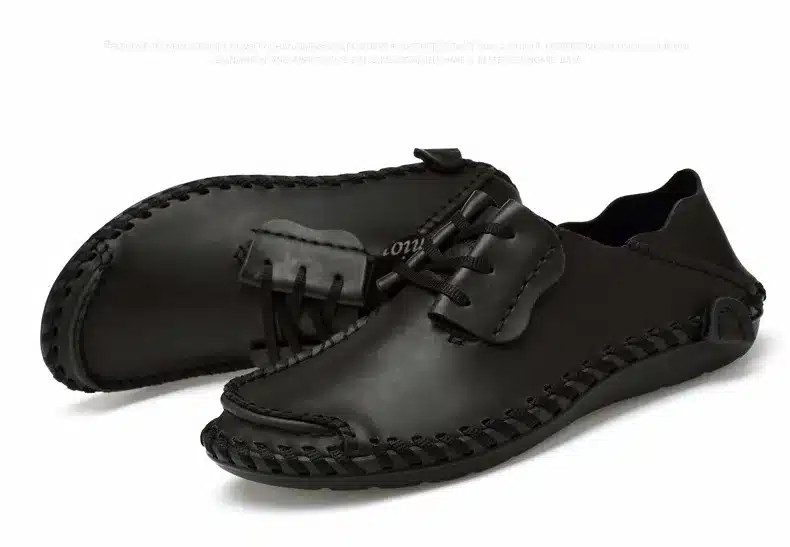 Men Leather Shoes Casual 2017 Autumn Fashion Shoes For Men Designer Shoes Casual Breathable Big Size Mens Shoes Comfort Loafers 19