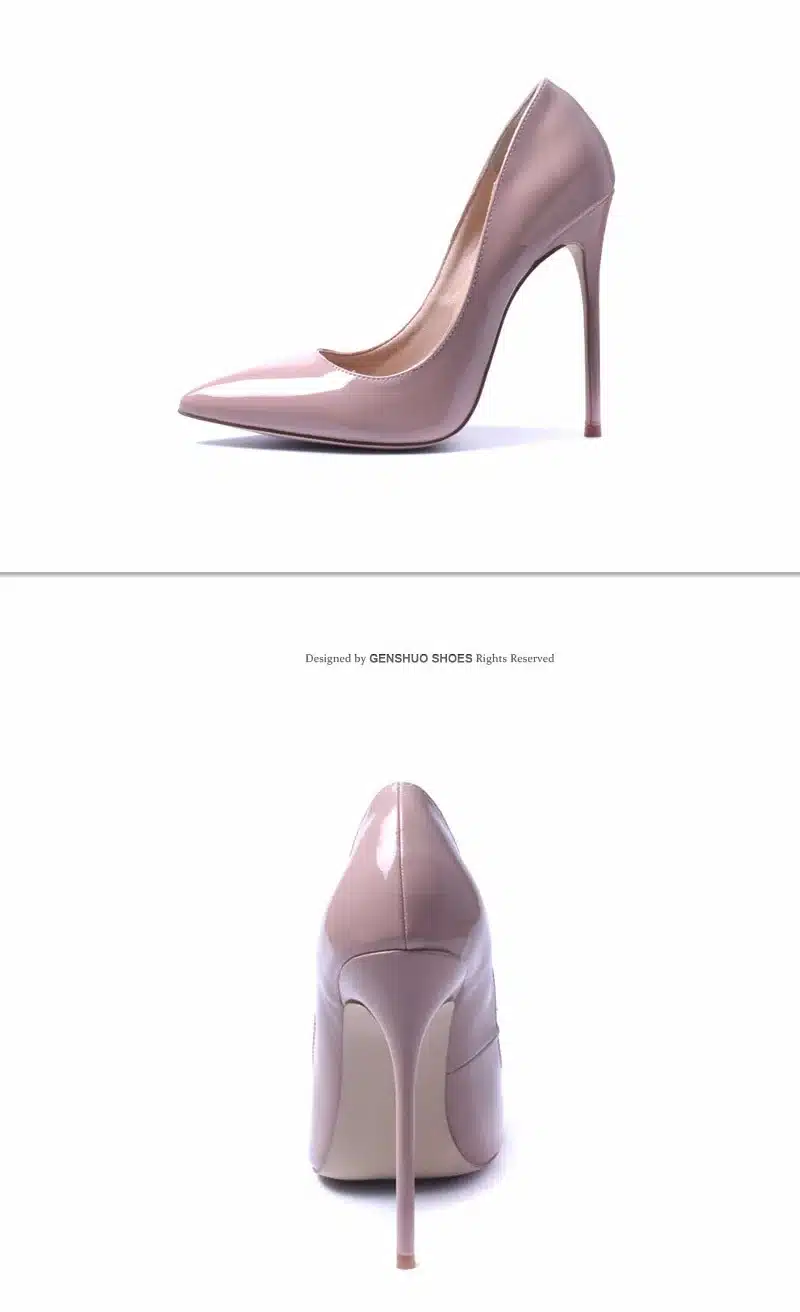 Brand Shoes Woman High Heels Pumps Red High Heels 12CM Women Shoes High Heels Wedding Shoes Pumps Black Nude Shoes Heels 19