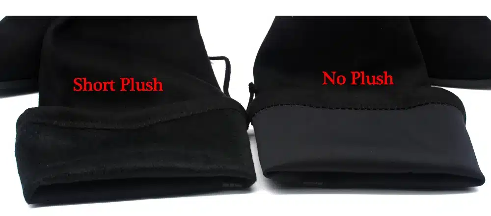 GENSHUO FauxSuede Women Boots Shoes Winter Knee High Boots Sexy Stretch Over The Knee High Boots Black Slim Fit Thigh High Heels 23