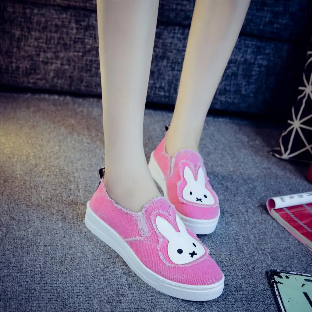 High Quality Women's Jeans Shoes flats Fashion Casual Denim Shoes Soft Soles Students Canvas Shoes Breathable Orientpostmark 14