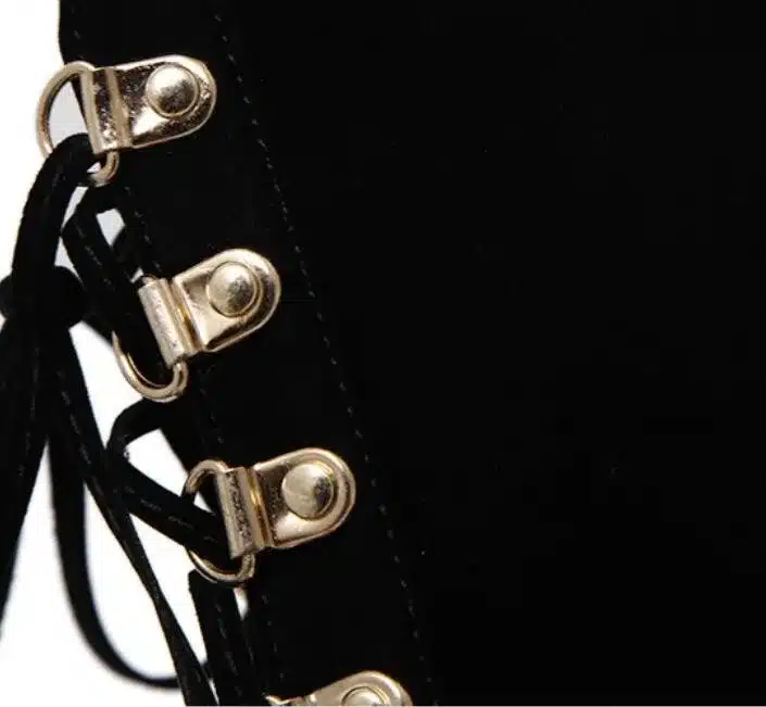 Fashion Quality Gladiator High Heels women Sandals Genova Stiletto Sandal Booties open toe Lace Up Pumps shoes woman Boots 16