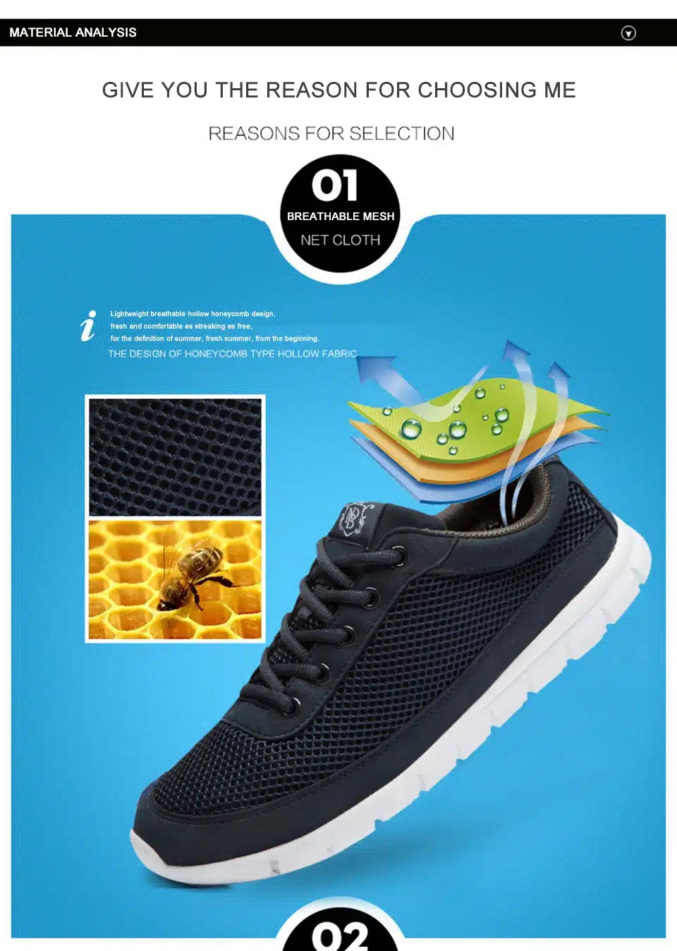 Brand Men Casual Shoes Breathable Lace-Up Walking Shoes Spring Lightweight Comfortable Walking Men Shoes Black Plus Size 48 18