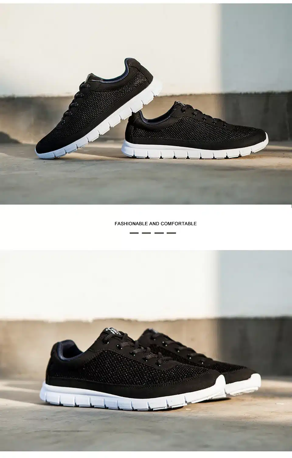 Brand Men Casual Shoes Breathable Lace-Up Walking Shoes Spring Lightweight Comfortable Walking Men Shoes Black Plus Size 48 26