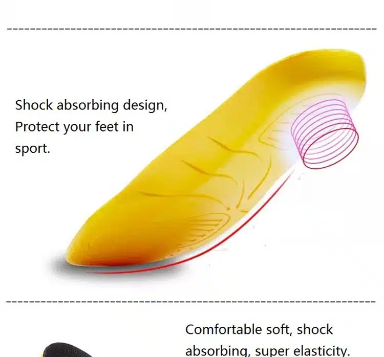 BOCAN Insole for shoes shock absorption breathable comfortable shoe insoles for men and women 002 12