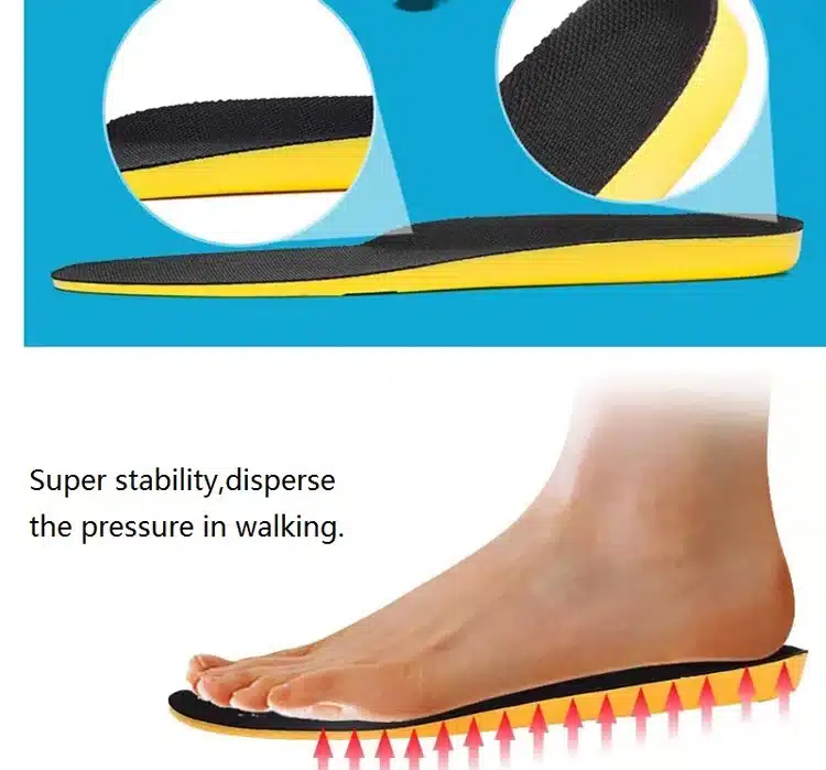 BOCAN Insole for shoes shock absorption breathable comfortable shoe insoles for men and women 002 15