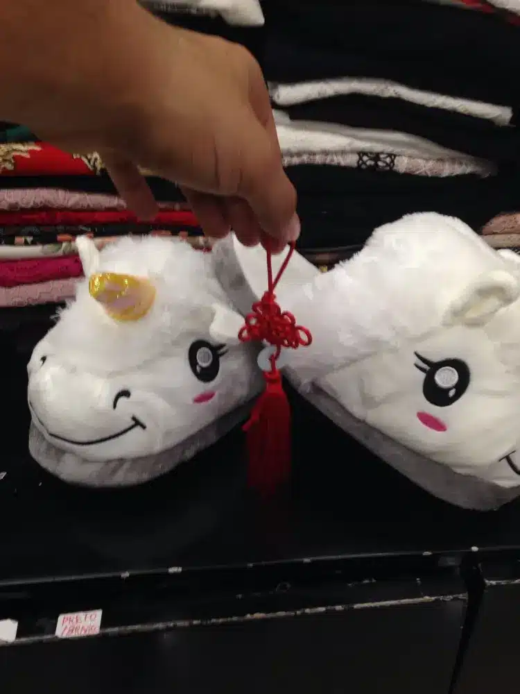 New Winter Indoor Slippers Plush Home Shoes Unicorn Slippers for Grown Ups Unisex Warm Home Slippers Shoes 23