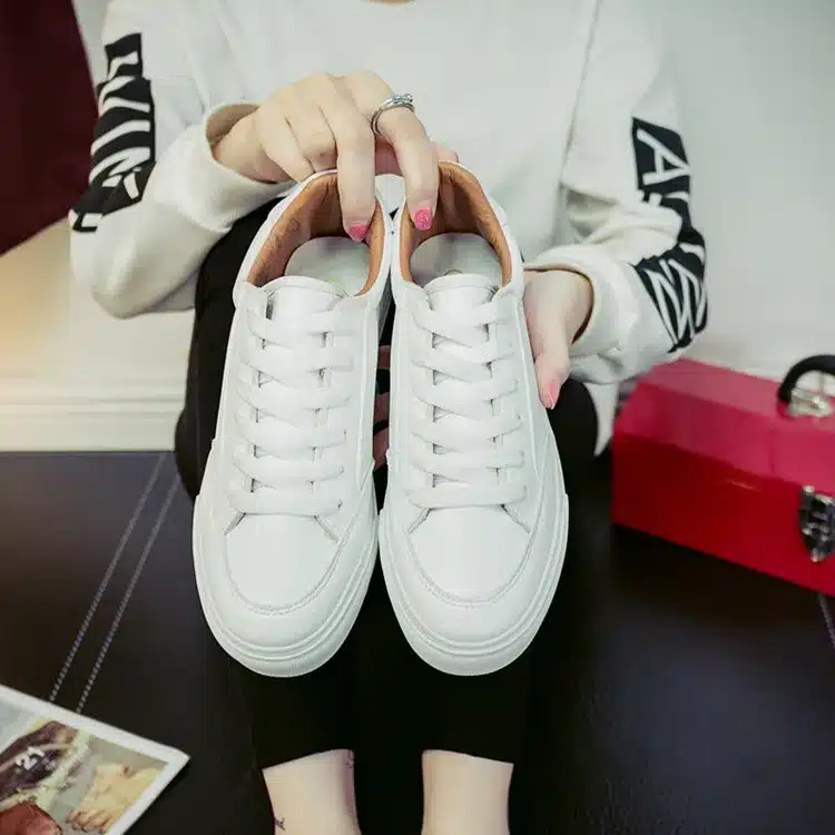 2017 Spring Autumn Shoes For Women Comfortably Lace-up Flats Shoes Women's Fashion Casual Shoes Girls Student Winter shoes 11