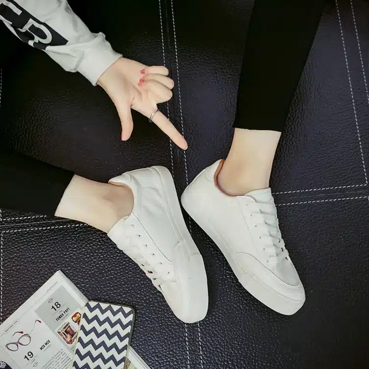 2017 Spring Autumn Shoes For Women Comfortably Lace-up Flats Shoes Women's Fashion Casual Shoes Girls Student Winter shoes 14