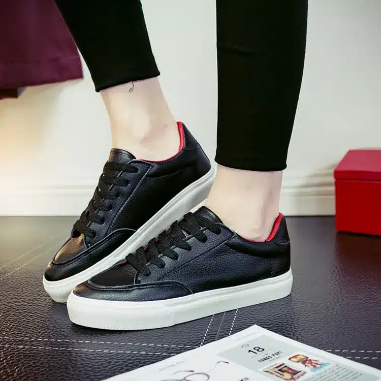 2017 Spring Autumn Shoes For Women Comfortably Lace-up Flats Shoes Women's Fashion Casual Shoes Girls Student Winter shoes 16