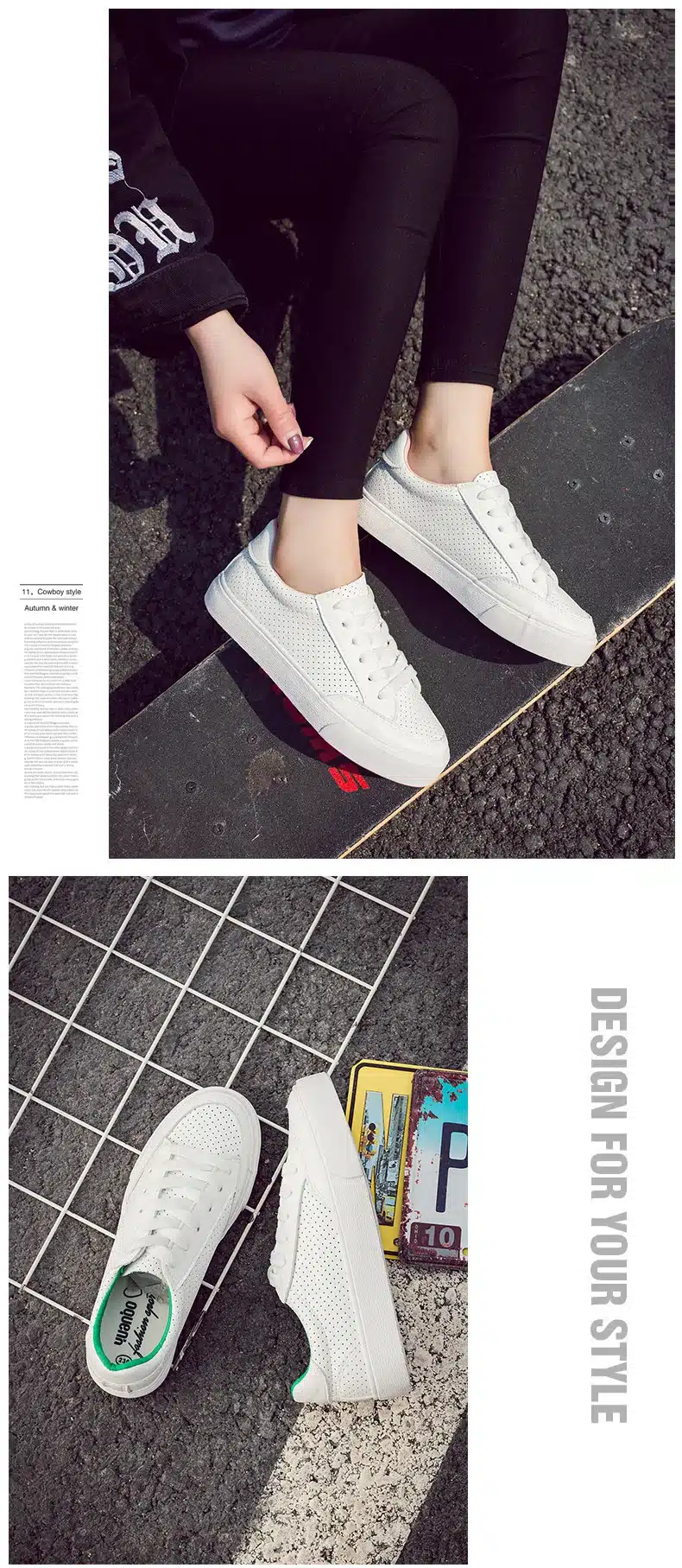 2017 Spring Autumn Shoes For Women Comfortably Lace-up Flats Shoes Women's Fashion Casual Shoes Girls Student Winter shoes 21
