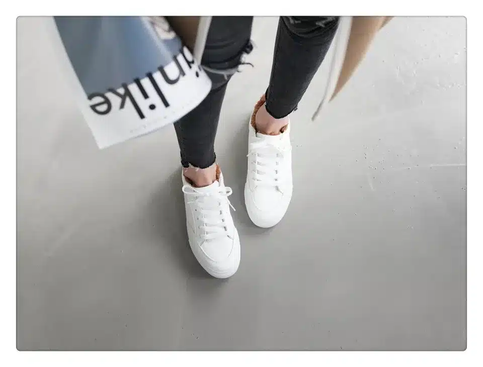 2017 Spring Autumn Shoes For Women Comfortably Lace-up Flats Shoes Women's Fashion Casual Shoes Girls Student Winter shoes 34