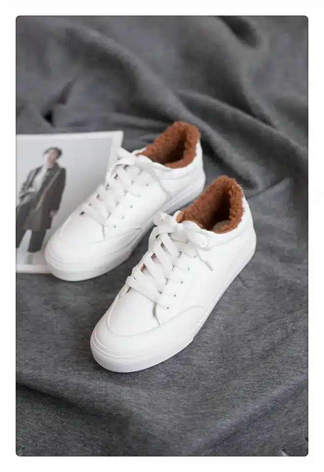 2017 Spring Autumn Shoes For Women Comfortably Lace-up Flats Shoes Women's Fashion Casual Shoes Girls Student Winter shoes 35
