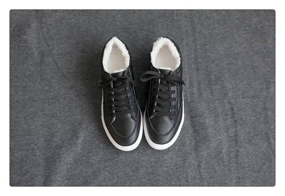 2017 Spring Autumn Shoes For Women Comfortably Lace-up Flats Shoes Women's Fashion Casual Shoes Girls Student Winter shoes 39