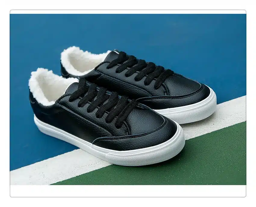 2017 Spring Autumn Shoes For Women Comfortably Lace-up Flats Shoes Women's Fashion Casual Shoes Girls Student Winter shoes 42
