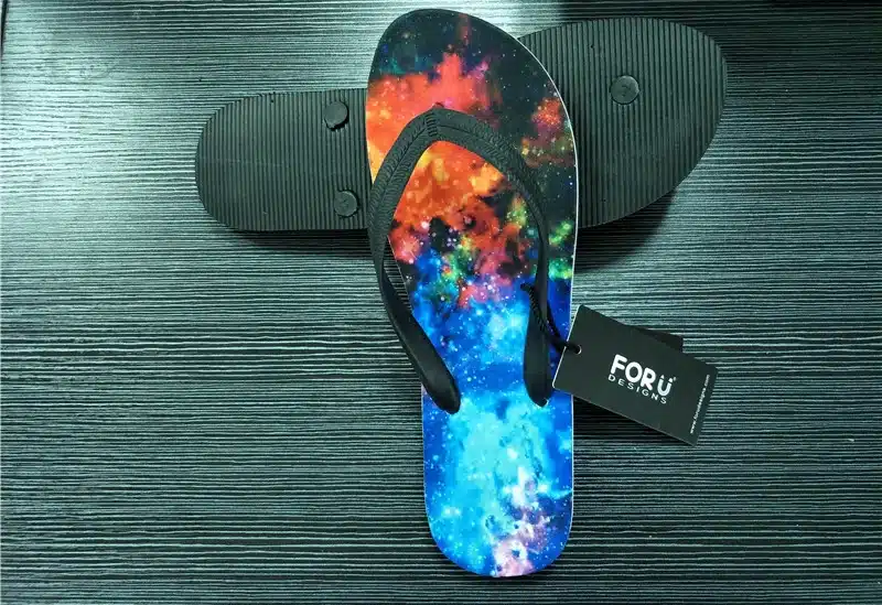 FORUDESIGNS 2017 Fashion Summer Beach Flip Flops Women Slippers Cute 3D Pet Cat Dog Terrier Printed Sandals Lady Flats Shoes 27